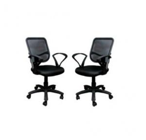 M126 Black Combo Computer Mesh Chair